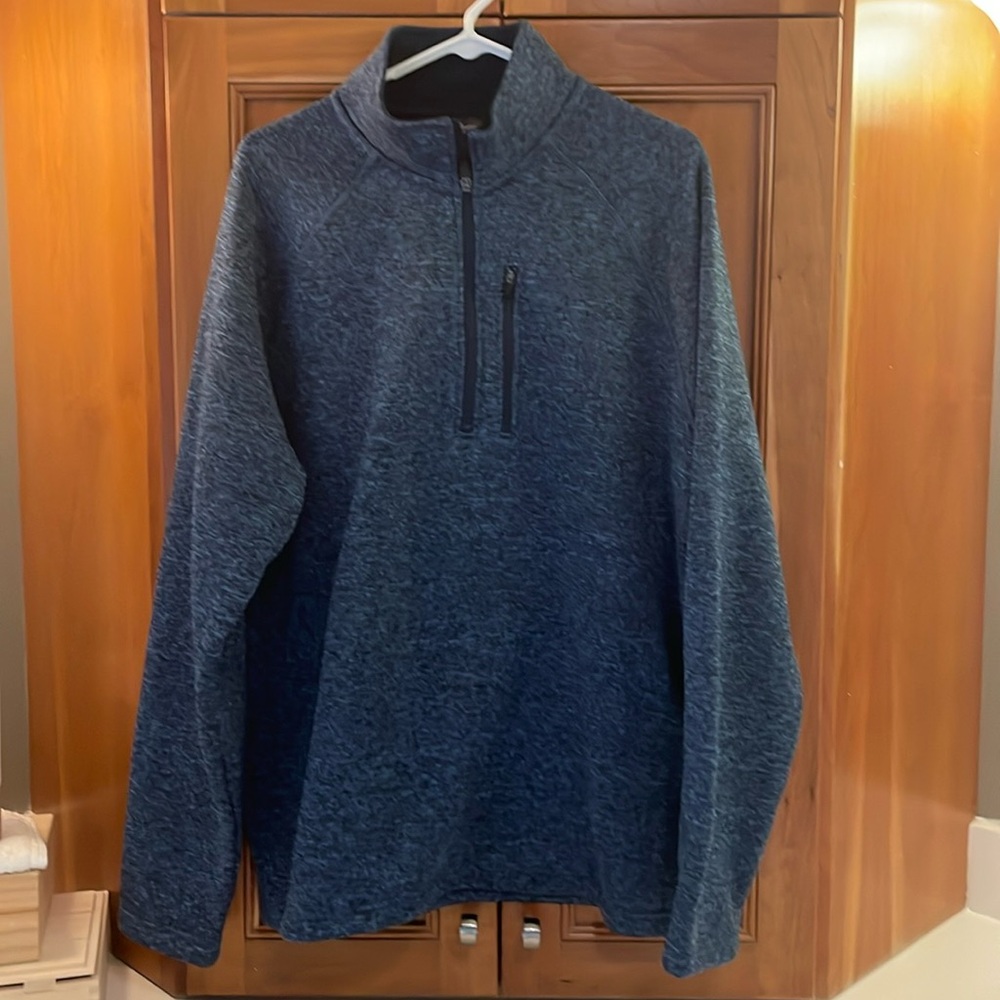 Eddie Bauer Men’s Large 1/4 Zip Pullover Fleece